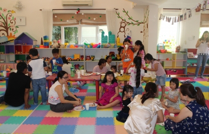 NGÀY HỘI VUI CHƠI DÀNH CHO PHỤ HUYNH VÀ HỌC SINH 